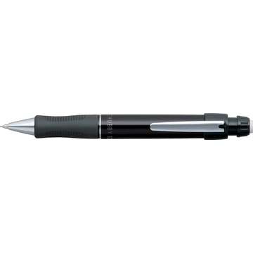 Creion mecanic PENAC Chubby 10, rubber grip, 0.5mm, con si accesorii metalice, corp negru