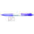 Creion mecanic PENAC Shaking, rubber grip, 0.5mm, varf metalic - corp transparent violet