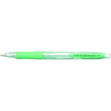 Creion mecanic PENAC Sleek Touch, rubber grip, 0.5mm, varf metalic - accesorii verde pastel