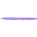 Pix PENAC Sleek Touch, rubber grip, 1.0mm, accesorii violet pastel - scriere albastra