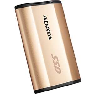 SSD Extern ASE730-250GU31-CGD, 2,5 inci, 250GB, ADATA SE730 auriu