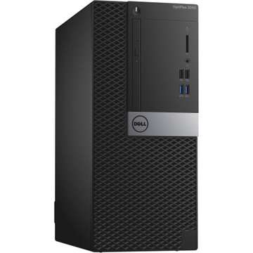 Sistem desktop brand Dell S015H2O3040MT01_WIN10-05, Intel® Core™ i5-6500 3.20 GHz, 4GB, 500GB, DVD-RW, Microsoft Windows 10 Pro, Black, Mouse + Tastatura