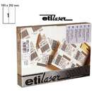 Etilux Etichete autoadezive   2/A4, 105 x 292 mm, 200 coli/top, ETILASER - albe