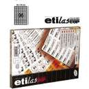 Etilux Etichete autoadezive  96/A4, 32 x 16 mm, 100 coli/top - colturi rotunjite, ETILASCOP - albe