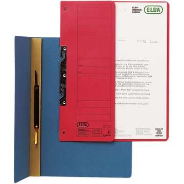 Dosar carton incopciat 1/2  ELBA - verde