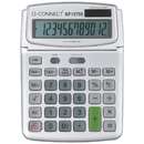 Calculator de birou Calculator de birou, 12 digits, 140 x 180mm, ecran rabatabil, Q-Connect - gri