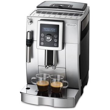 Espressor DeLonghi de cafea automat ECAM 23.420SB, 1.8 l, 1450W, 15 bari, negru-gri
