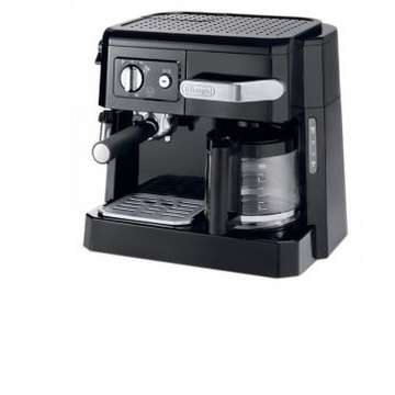 Espressor DeLonghi combi (filtru+espresso) BCO 410.1, 1750W, 1.2 l, 15 bari, negru