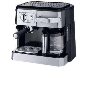 Espressor DeLonghi combi (filtru+espresso) BCO 420.1, 1750W, 1.2 l, 15 bari, negru