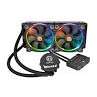 Cooler procesor Thermaltake Water 3.0 Riing RGB 240 CL-W107-PL12SW-A, 120 mm, 800-1500 RPM