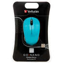 Mouse Verbatim Wireless Laser GO Nano  Blue