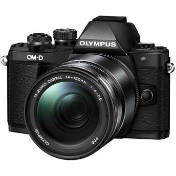 Aparat foto digital Olympus E-M10 Mark II black + EZ-M1442 IIR black