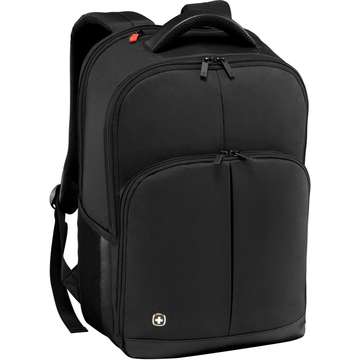 Wenger Link 16 inch Laptop Backpack, Black