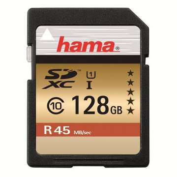 Card memorie Hama 124158, 128 GB, negru