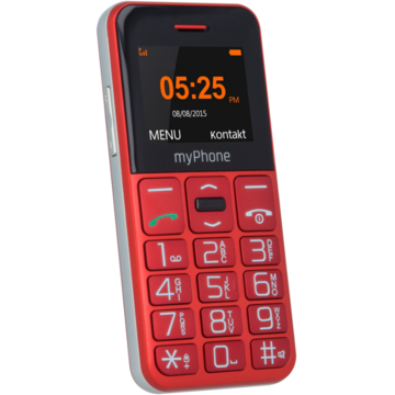 Telefon mobil MyPhone Halo Easy Single SIM Red