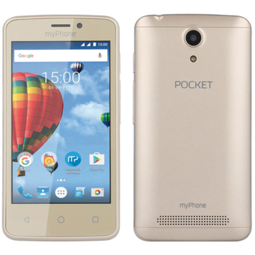 Smartphone MyPhone Pocket, Dual Sim, Gold