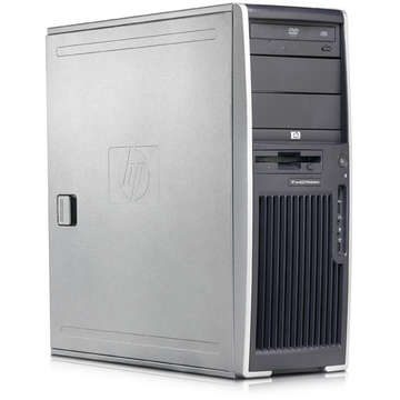 Desktop Refurbished Workstation Second Hand HP XW6200, 2 X XEON 3.4 Ghz, 4Gb DDR2 ECC, 80Gb SATA, CD-ROM, NVIDIA QUADRO NVS 440