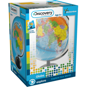 Discovery Glob pamantesc + Atlas