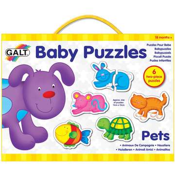 Galt Baby Puzzle: Animale de companie (2 piese)