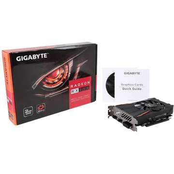 Placa video Gigabyte Radeon RX550D5-2GD, RX 550, 2GB