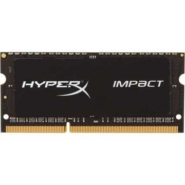 Memorie laptop Kingston HX316LS9IB/8 HyperX Impact, 8GB DDR3 1600MHz CL9 SODIMM - RESIGILAT