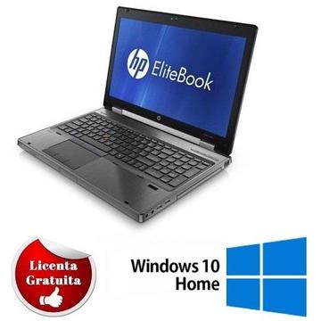 Laptop Refurbished HP Elitebook 8560w i5-2540M 2.6Ghz 8GB DDR3 1TB HDD DVD-RW Nvidia Quadro 1000 2GB Dedicat 15.6 inch 1920x1080 FHD Webcam Soft Preinstalat Windows 10 Home