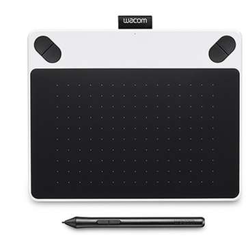 Tableta grafica Wacom Intuos Draw Pen Small, 2540 lpi, alb - RESIGILAT
