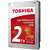 Hard disk Toshiba 2TB 7200 64MB S-ATA3 P300