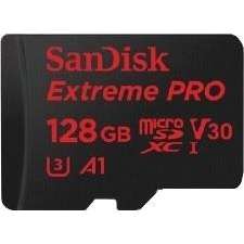 Card memorie SANDISK EXTREME PRO microSDXC SDSQXCG-128G-GN6MA, 128GB, 100/90 MB/s, A1, C10 ,V30, UHS-I U3