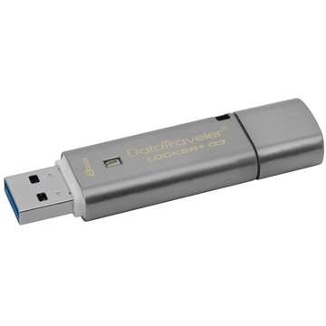 Memorie USB Memorie USB Kingston DataTraveler Locker Plus G3, 8GB - RESIGILAT