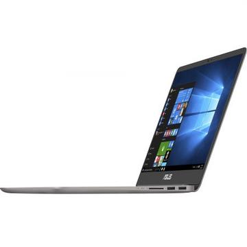 Notebook ASUS UX410UQ UX410UQ-GV022T, 14'', FHD i7-7500U, 16GB, 1TB+SSD256GB, G940MX 2GB, Win10 64Bit, gri