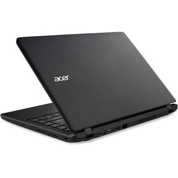 Notebook Acer 13.3'' Aspire ES1-332, HD, Procesor Intel® Celeron® N3450 (2M Cache, up to 2.2 GHz), 4GB, 64GB eMMC, GMA HD 500, Win 10 Home, Black NX.GGKEX.008