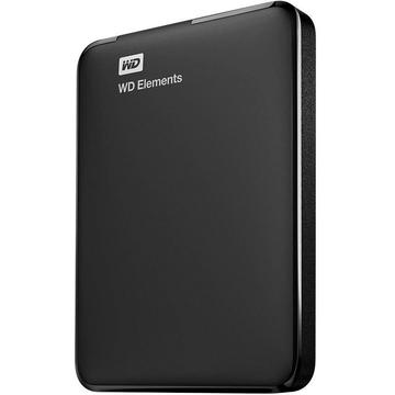Hard disk extern Western Digital External HDD WD Elements Portable  WDBUZG0010BBK-WESN, 2.5 inci, 1TB, USB3, negru