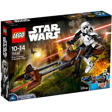 LEGO Scout Trooper™ si Speeder Bike™ (75532)