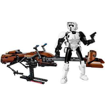 LEGO Scout Trooper™ si Speeder Bike™ (75532)