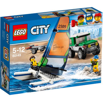 LEGO Masina 4x4 si Catamaranul (60149)