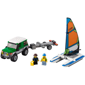 LEGO Masina 4x4 si Catamaranul (60149)