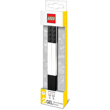 Set 2 pixuri LEGO cu gel negru  (51505)