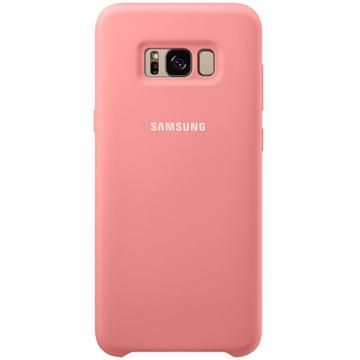 Silicone Cover Samsung EF-PG955TPEGWW pentru Galaxy S8+ G955 Roz