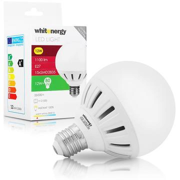 Whitenergy bec LED | E27 | 15 SMD 2835 | 12W | 175V-250V | lapte | G95