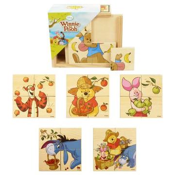 BRIMAREX Puzzle de lemn, Winnie Pooh