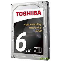 Hard disk Toshiba N300 6TB, NAS HDD, SATA