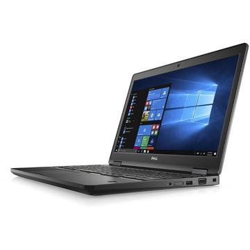 Notebook Dell 15.6'' Latitude 5580 (seria 5000), FHD, Procesor Intel® Core™ i5-7440HQ (6M Cache, up to 3.80 GHz), 16GB DDR4, 256GB SSD, GeForce 940MX 2GB, Win 10 Pro, 3Yr NBD
