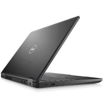 Notebook Dell 15.6'' Latitude 5580 (seria 5000), FHD, Procesor Intel® Core™ i5-7440HQ (6M Cache, up to 3.80 GHz), 8GB DDR4, 256GB SSD, GMA HD 620, Linux, 3Yr NBD