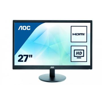 Monitor LED AOC E2775SJ 27 inch 2 ms Black