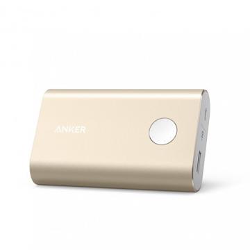 Baterie externa Anker PowerCore+ 10050 mAh Qualcomm Quick Charge 2.0 auriu