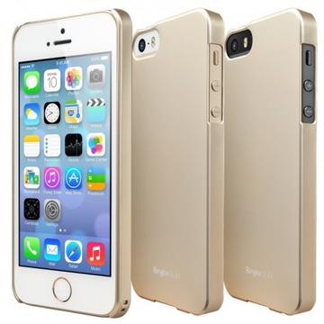 Husa Husa iPhone 5/5s iPhone SE Ringke SLIM ROYAL GOLD+BONUS folie protectie display Ringke