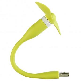 Ventilator mini portabil USB + micro-USB Benks verde