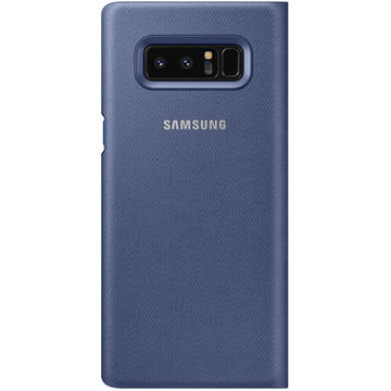 LED View Cover Samsung EF-NN950PNEGWW, pentru Note 8, Albastru