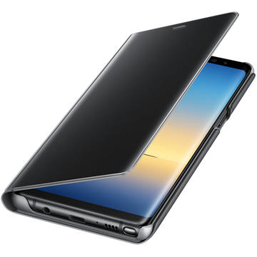 Clear View Standing Cover Samsung EF-ZN950CBEGWW, pentru Note 8, Negru
